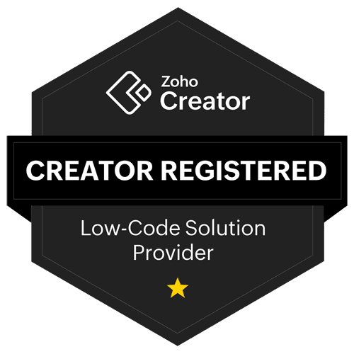 ZOHO Creator Badge